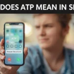 Smartphone screen showing multiple missed calls and a text message saying “ATP – Answer the phone,” illustrating the texting slang ATP meaning used in chats and social media conversations.