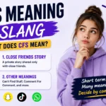 CFS slang meaning