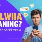 "Featured image explaining FMLTWIA meaning in text messages and social media, showing a smartphone chat screen, messaging icons, and bold acronym typography in a modern digital communication design."