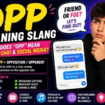 "Bold featured image explaining OPP slang meaning with a confused person, smartphone chat, and social media icons showing what 'OPP' means in text, TikTok, Snapchat, Instagram, WhatsApp, and online conversations."