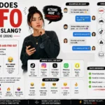 Featured image for a FAFO meaning guide showing a young woman holding a smartphone and thinking, surrounded by visual explanations of the slang term FAFO (F** Around and Find Out), chat examples, social media icons, origin timeline, tone variations, and usage tips for TikTok, Instagram, Snapchat, WhatsApp, and X in 2026.*