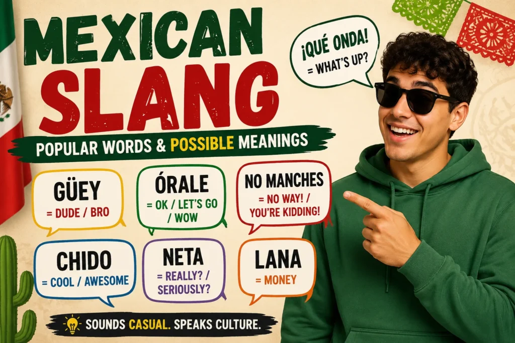 Mexican Slang: 50+ Popular Words & Their Meanings